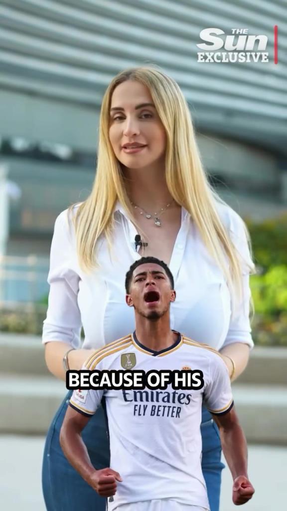 WTF！根本聽不清這皇馬女主持講啥，這身材真的很吸引眼球